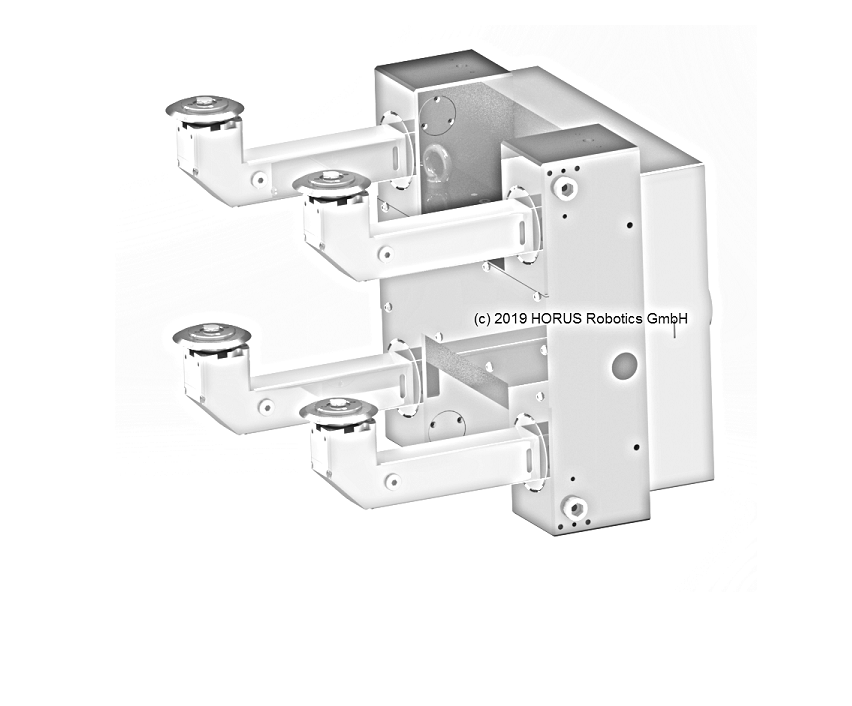 HORUS Robot Cutting Station with 4 Diamond Grinding Wheels